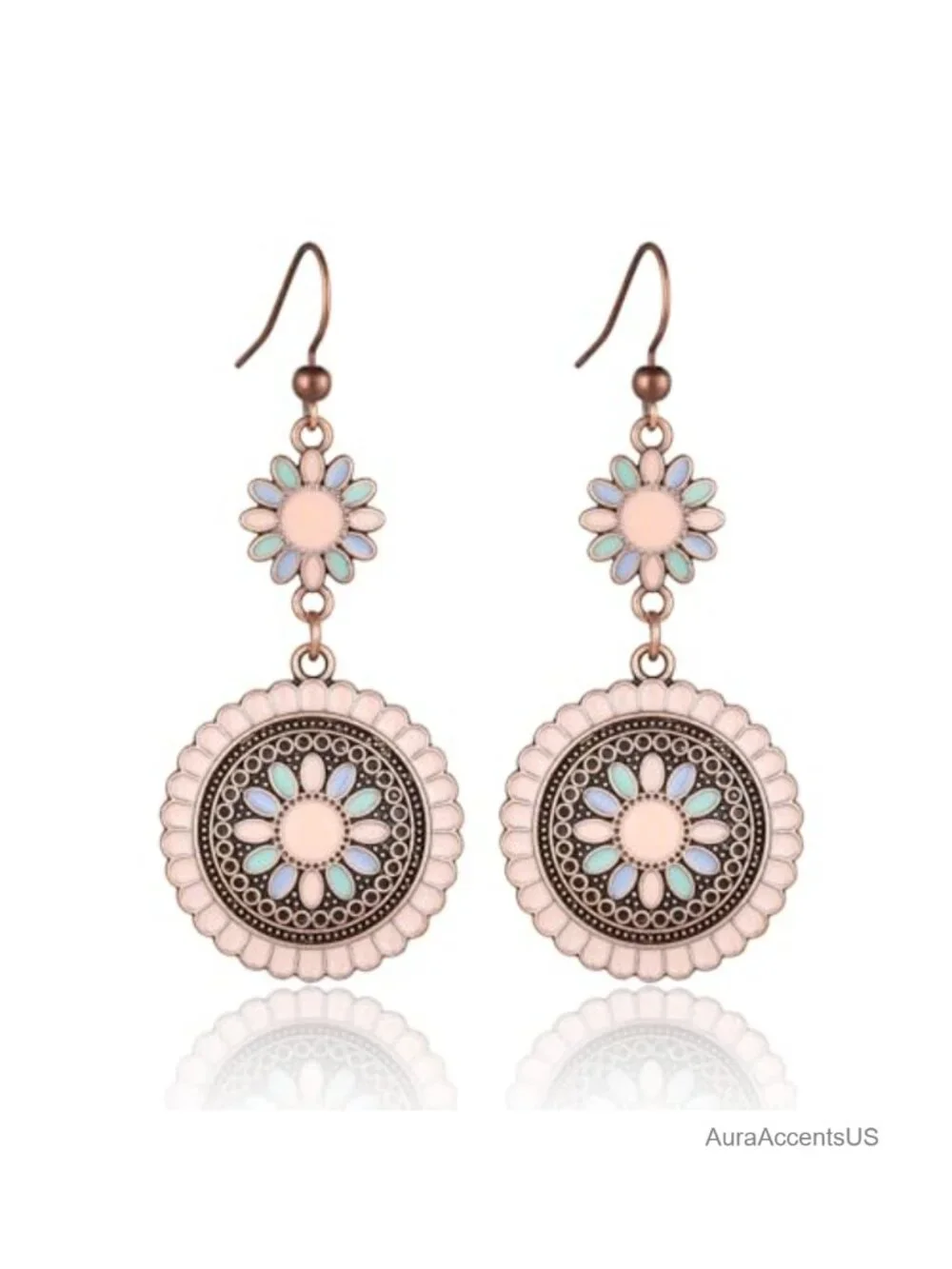 Boho Dangle Earrings Women Trendy Handmade Vintage Dainty Long Drop Jewelry